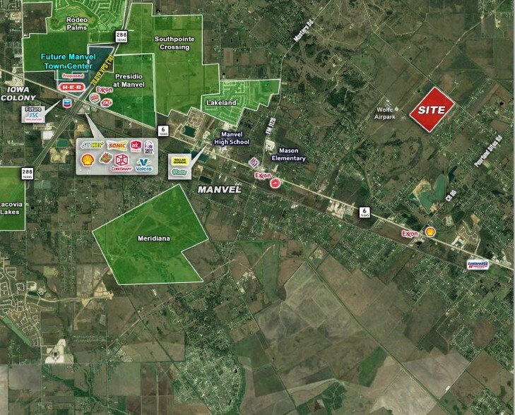 County Rd 98, Manvel, TX, 77578 Commercial Land For Sale