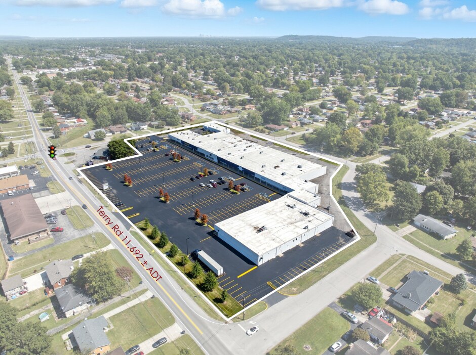 8507-8541 Terry Rd, Louisville, KY for lease Aerial- Image 1 of 12