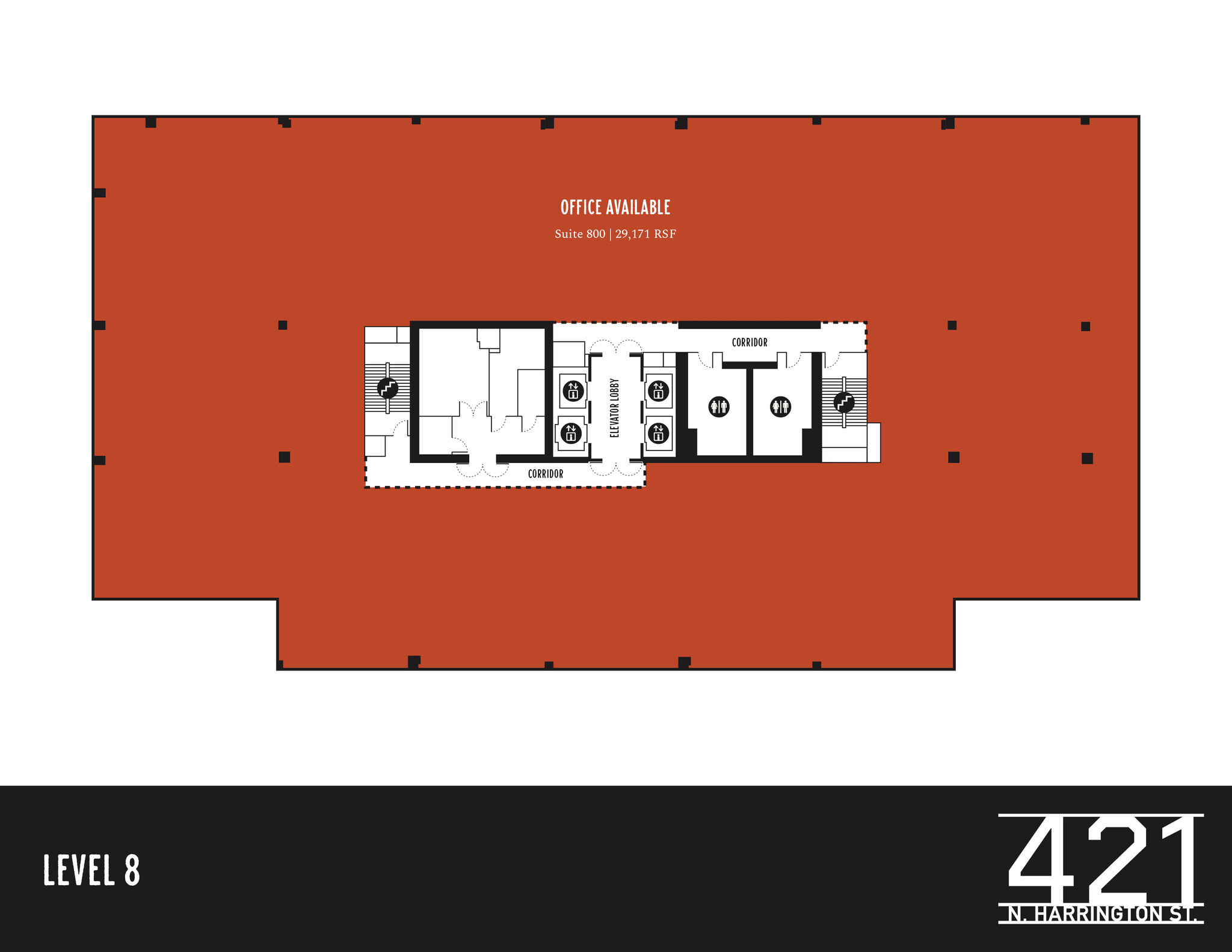 421 N Harrington St, Raleigh, NC for lease Floor Plan- Image 1 of 1