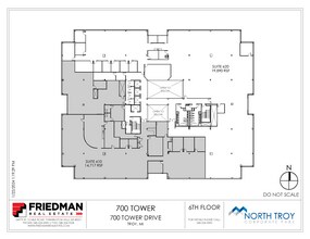 700 Tower Dr, Troy, MI for lease Floor Plan- Image 1 of 2
