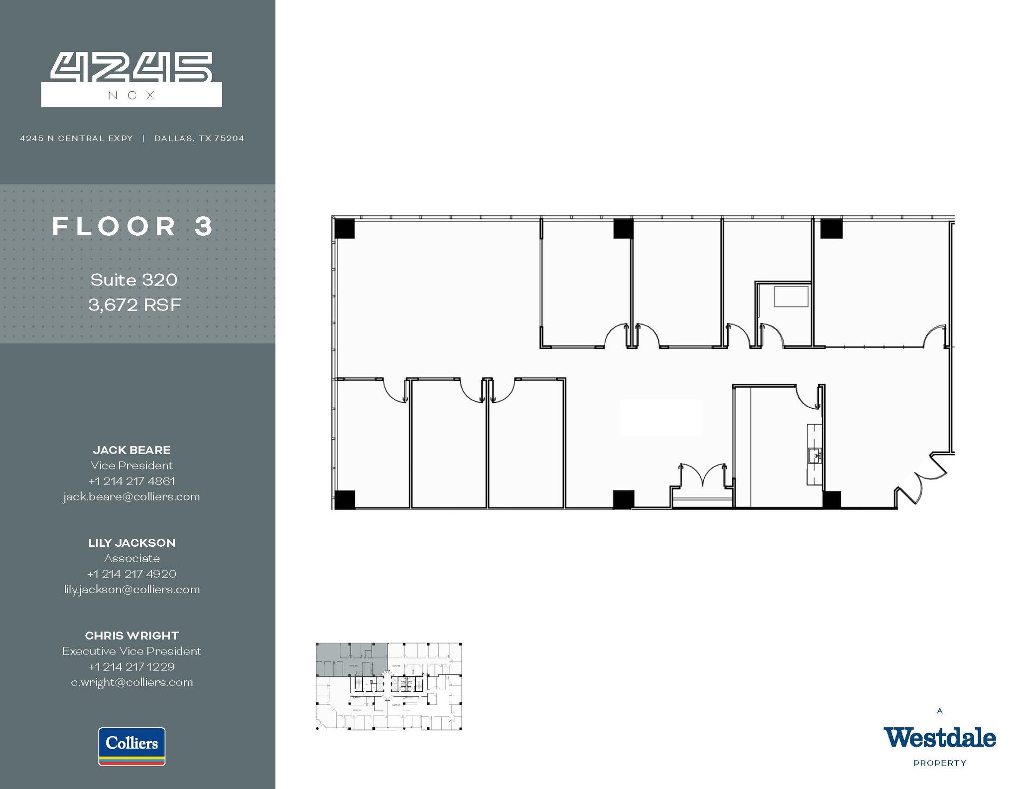 4245 N Central Expy, Dallas, TX for lease Floor Plan- Image 1 of 1