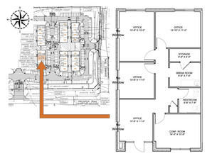 1630 W Prosper Trl, Prosper, TX for lease Floor Plan- Image 1 of 8