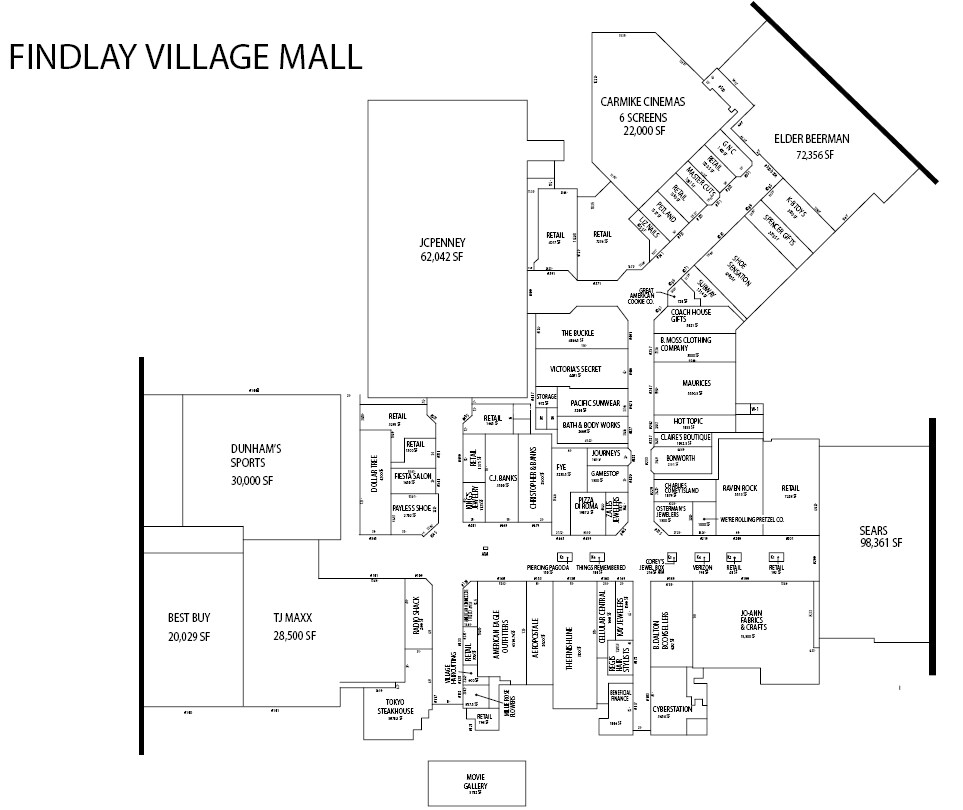 1800 Tiffin Ave, Findlay, OH for sale Site Plan- Image 1 of 1