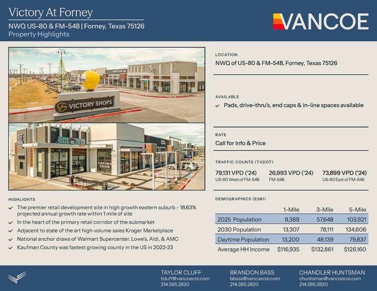 Hwy 80 and FM 548, Forney, TX for lease - Building Photo - Image 2 of 17
