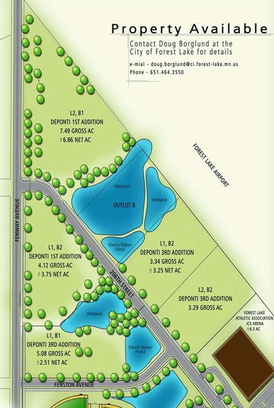 206th St & Fenway Ave, Forest Lake, MN for sale - Primary Photo - Image 1 of 1