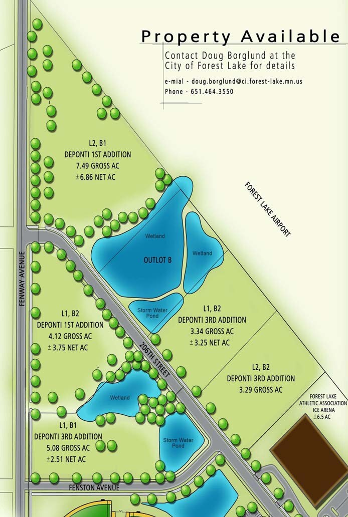 206th St & Fenway Ave, Forest Lake, MN for sale Primary Photo- Image 1 of 1