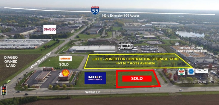 Route 30 & Wallin Dr, Plainfield, IL for sale - Building Photo - Image 2 of 2