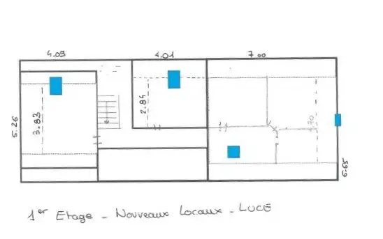 Office in Lucé for sale - Floor Plan - Image 2 of 12