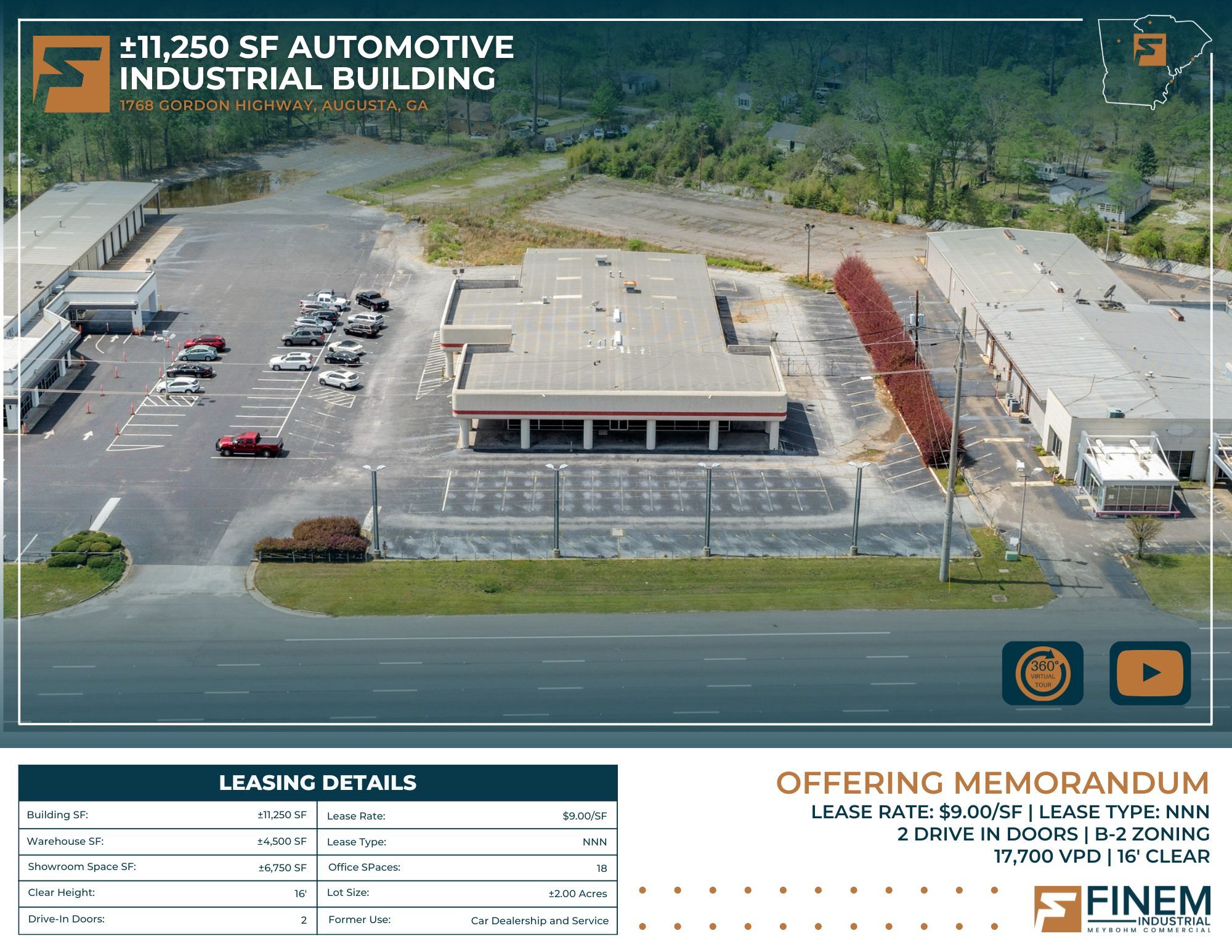 1768 Gordon Hwy, Augusta, GA for sale Building Photo- Image 1 of 1