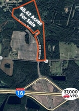 Arcola Road Rd, Statesboro, GA - AERIAL  map view - Image1