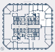 1 Post St, San Francisco, CA for lease Floor Plan- Image 1 of 1