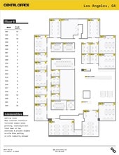 360 E 2nd St, Los Angeles, CA for lease Floor Plan- Image 1 of 12