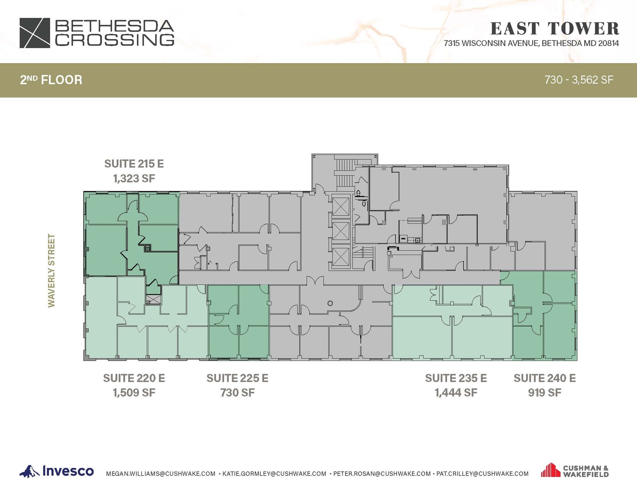 7315 Wisconsin Ave, Bethesda, MD for lease Floor Plan- Image 1 of 1