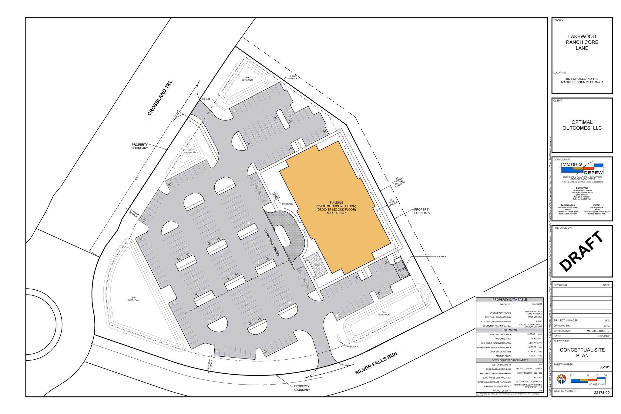 5875 Crossland Trl, Lakewood Ranch, FL for lease Site Plan- Image 1 of 1