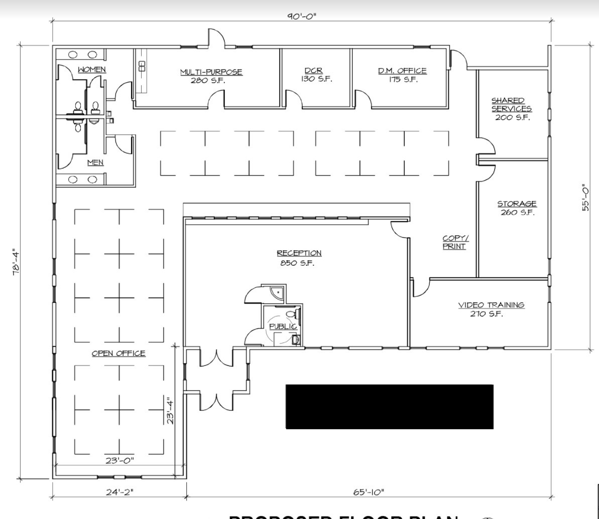 56492 Twenty Nine Palms Hwy, Yucca Valley, CA for sale Floor Plan- Image 1 of 1