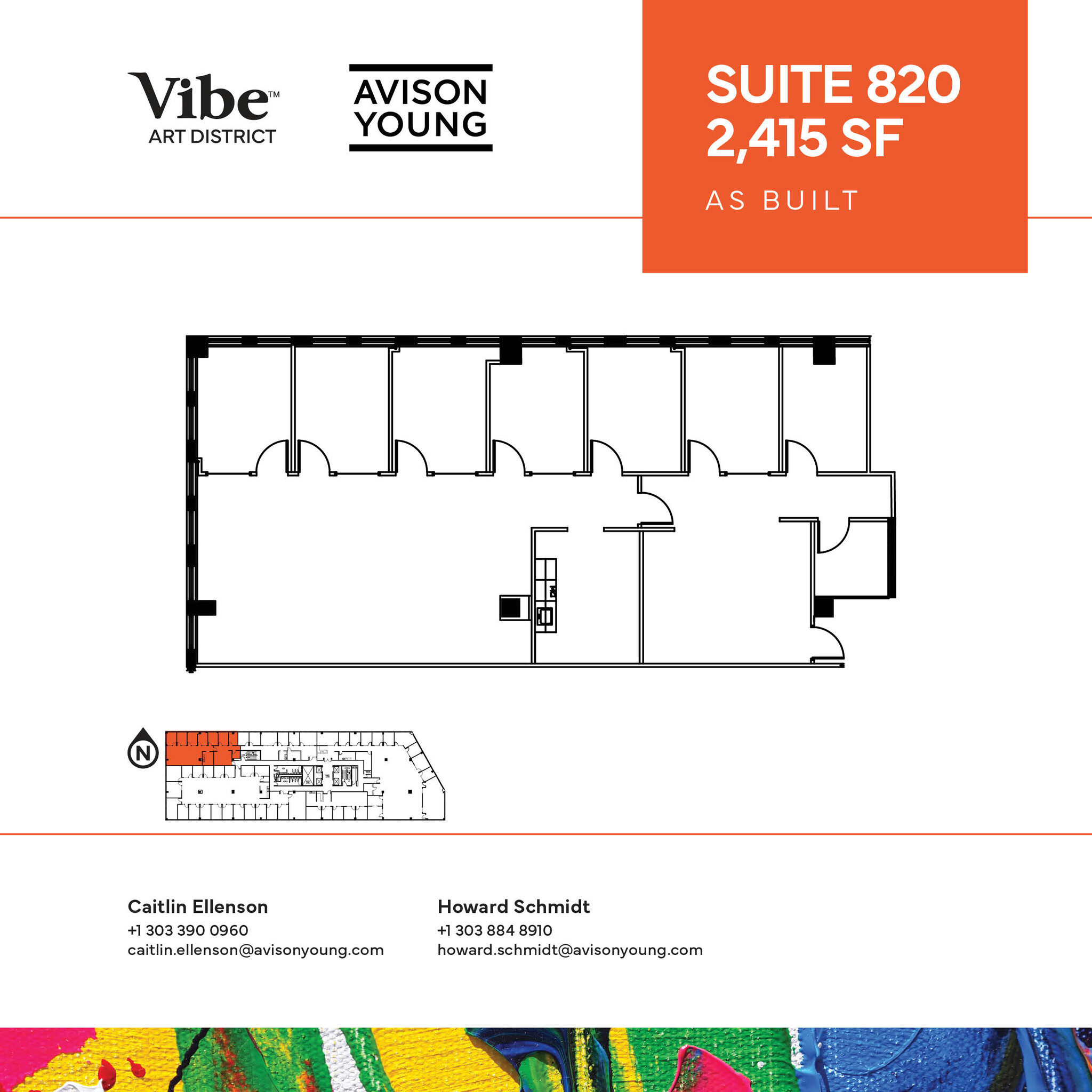 1391 N Speer Blvd, Denver, CO for lease Floor Plan- Image 1 of 1