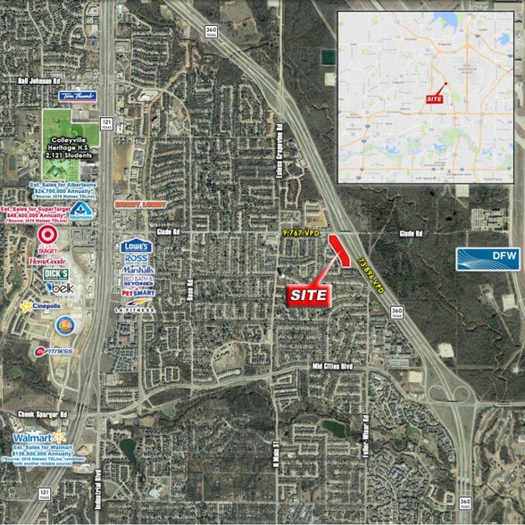 400 E Glade Rd, Euless, TX 76039 Glade 360 Land