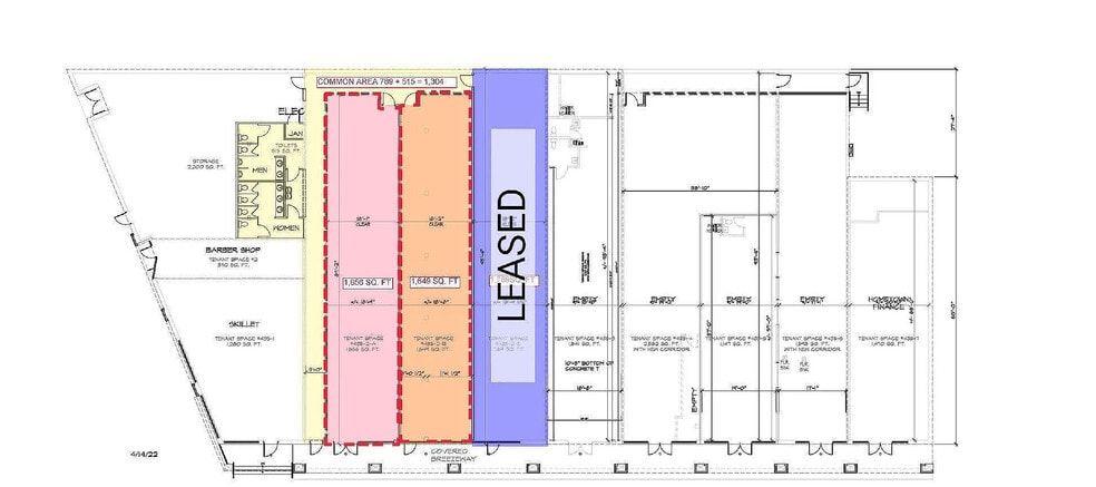 435 E Main St, Spartanburg, SC for lease - Building Photo - Image 2 of 3