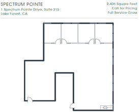 1 Spectrum Pointe Dr, Lake Forest, CA for lease Floor Plan- Image 1 of 1