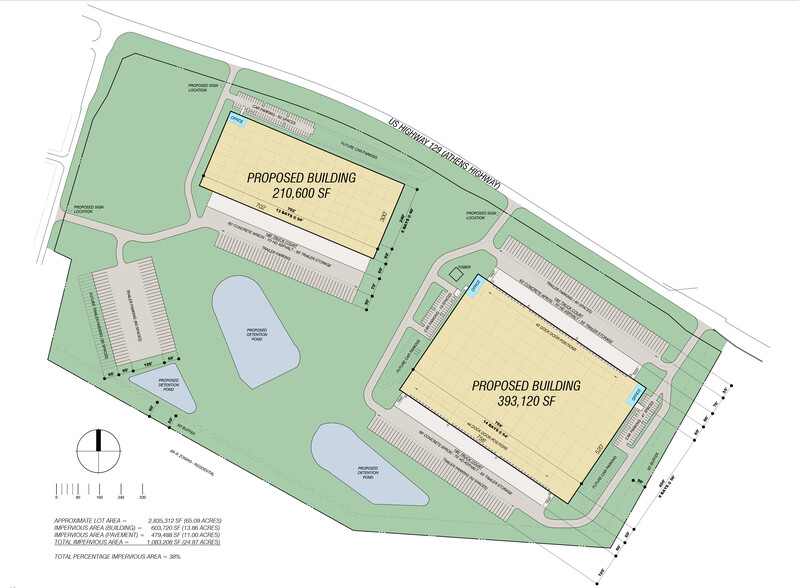 3104 Athens Hwy, Gainesville, GA for lease - Site Plan - Image 2 of 2