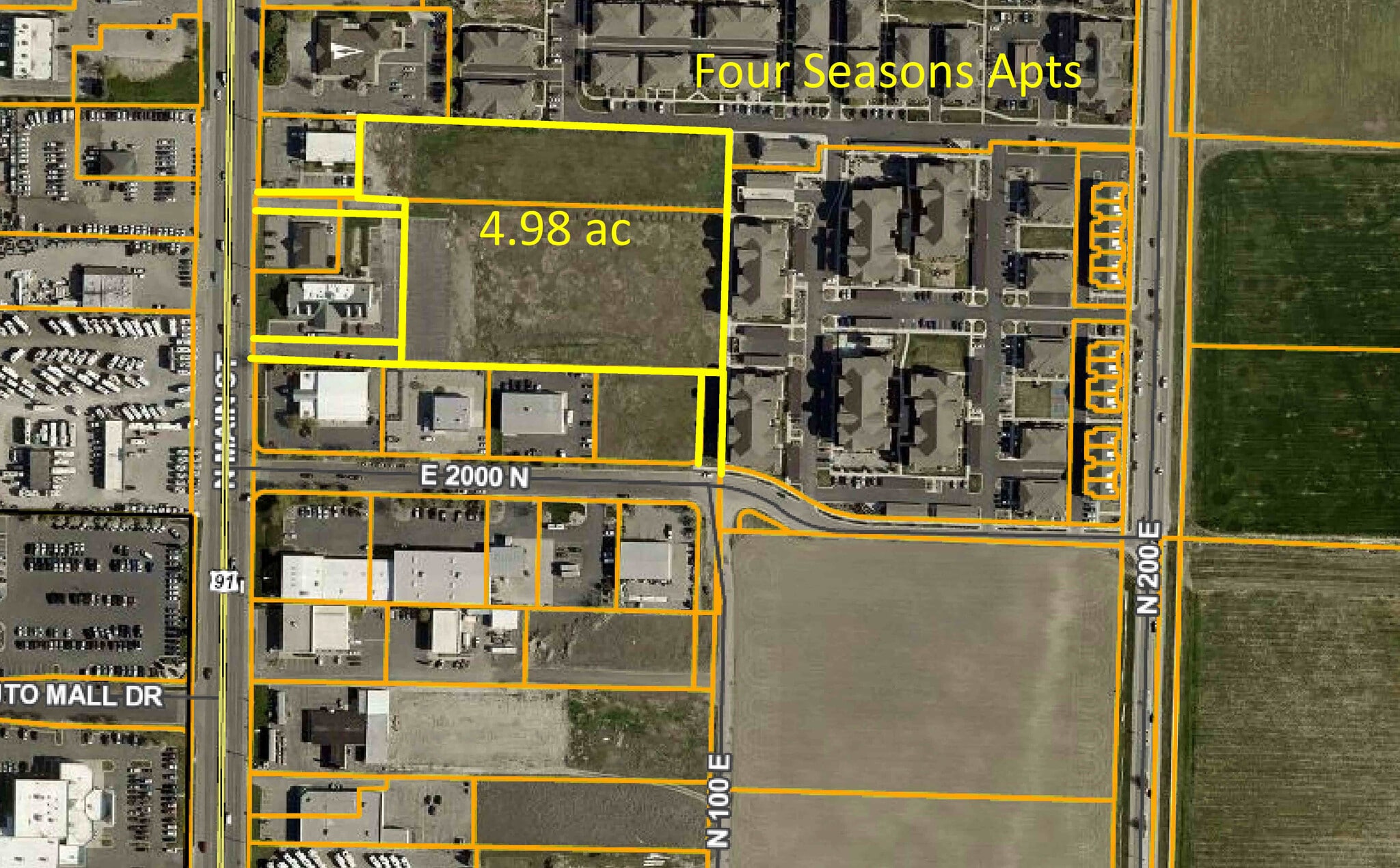 2070 Main Hwy, North Logan, UT for sale Aerial- Image 1 of 4