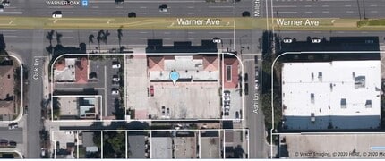 7772 Warner Ave, Huntington Beach, CA - AERIAL  map view