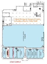 100 Beaver Valley Mall Blvd, Monaca, PA for lease Floor Plan- Image 1 of 1