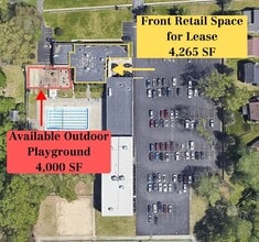 7337 W Bancroft St, Toledo, OH for lease Aerial- Image 2 of 14