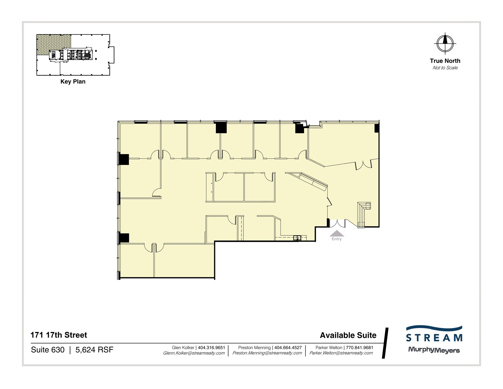 171 17th St NW, Atlanta, GA for lease Site Plan- Image 1 of 1