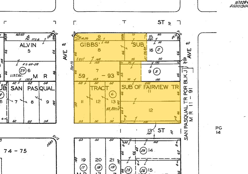 550 E Green St, Pasadena, CA for lease - Plat Map - Image 3 of 4