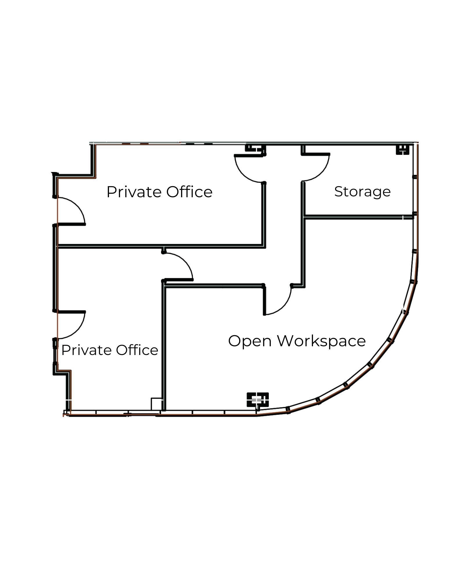 8955 Katy Fwy, Houston, TX for lease Floor Plan- Image 1 of 1