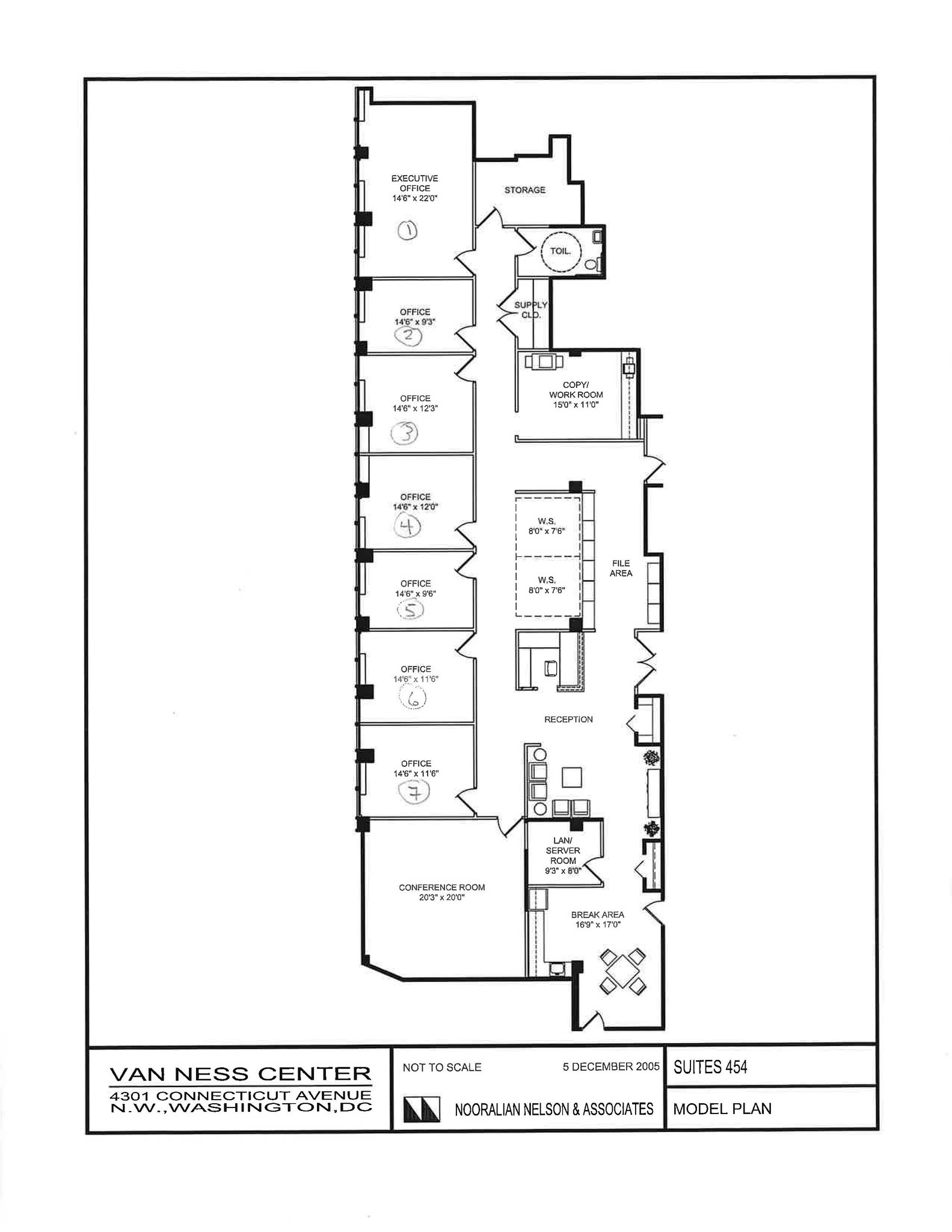 4301 Connecticut Ave NW, Washington, DC for lease Floor Plan- Image 1 of 1