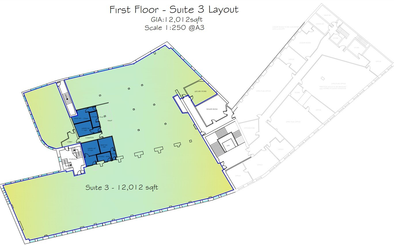 Savile St, Sheffield for lease Floor Plan- Image 1 of 5