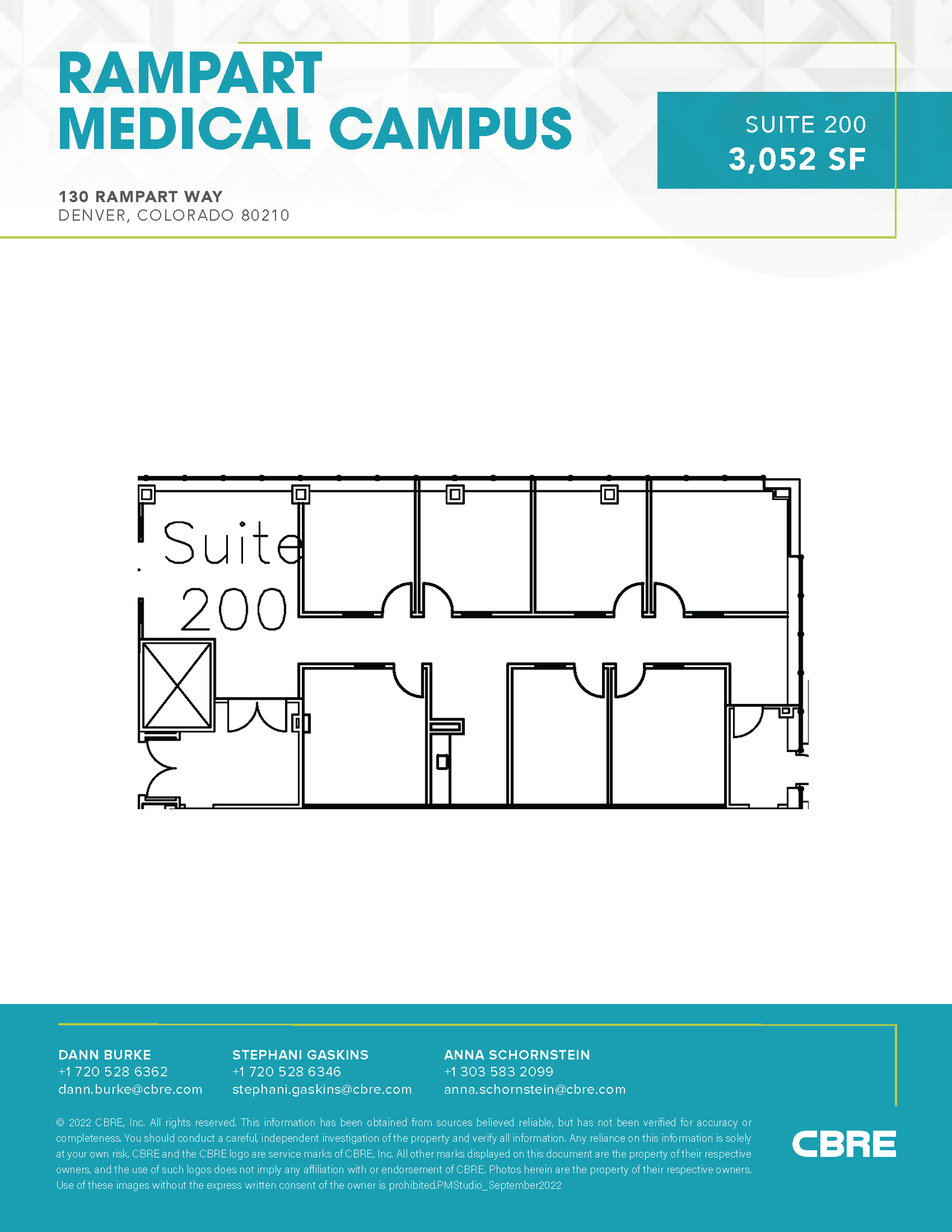 125 Rampart Way, Denver, CO for lease Floor Plan- Image 1 of 1