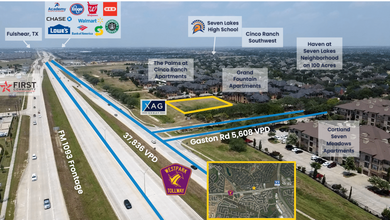 FM 1093 & Gaston Rd, Richmond, TX - aerial  map view - Image1