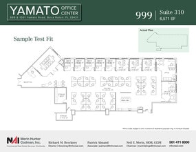 999-1001 W Yamato Rd, Boca Raton, FL for lease Floor Plan- Image 2 of 12