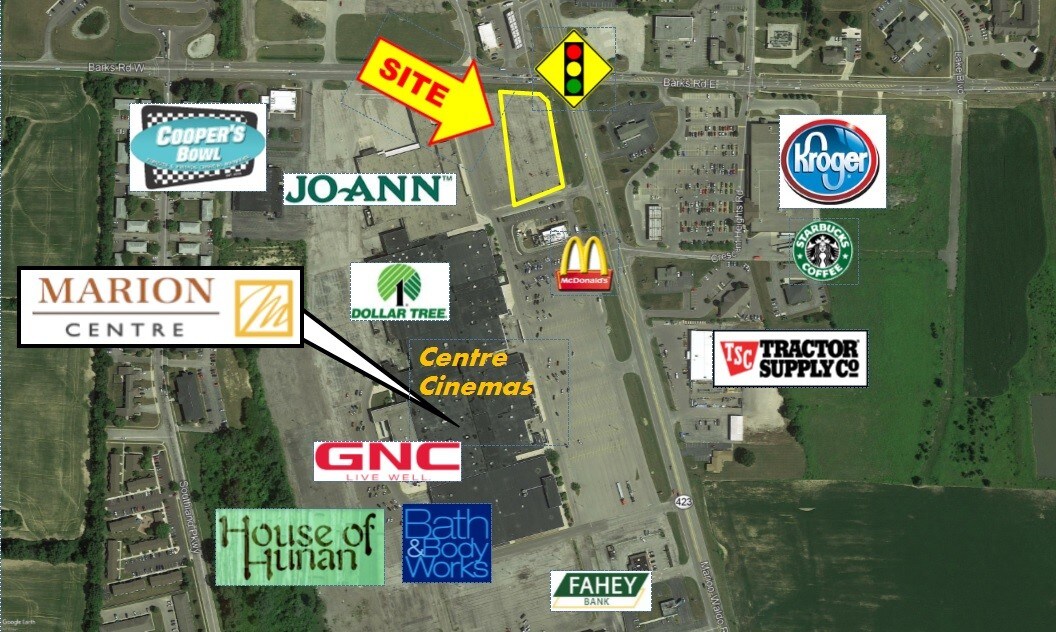 SW Corner Of Barks Rd And SR 423, Marion, OH 43302