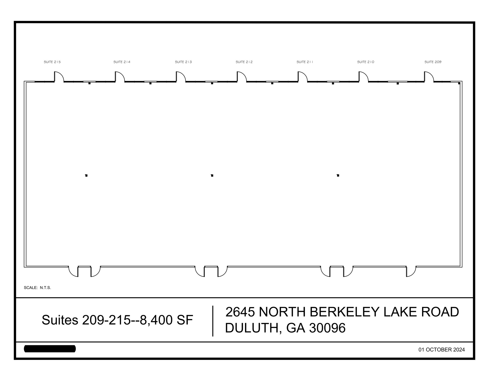 2645 N Berkeley Lake Rd, Duluth, GA for lease Site Plan- Image 1 of 1