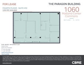 1060 Maitland Center Commons, Maitland, FL for lease Site Plan- Image 1 of 1