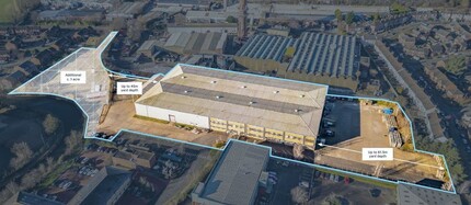 Courtaulds Way, Coventry, WMD - aerial  map view