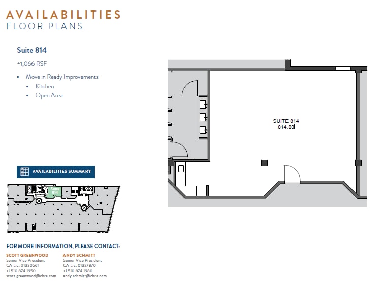 2201 Broadway, Oakland, CA for lease Floor Plan- Image 1 of 1