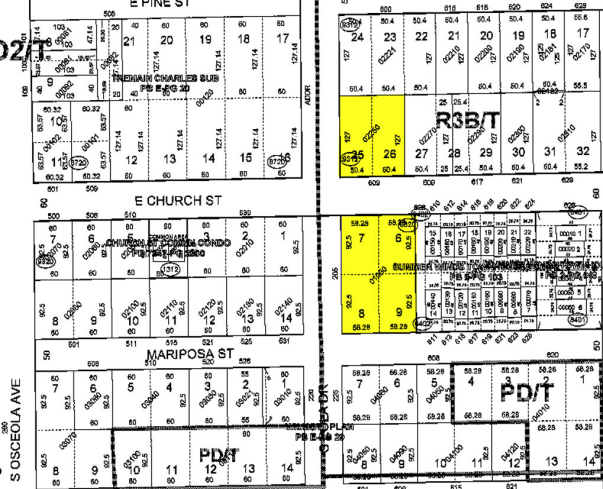 205 S Eola Dr, Orlando, FL for sale - Plat Map - Image 2 of 14