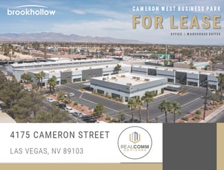 More details for 4175 Cameron St, Las Vegas, NV - Industrial for Lease