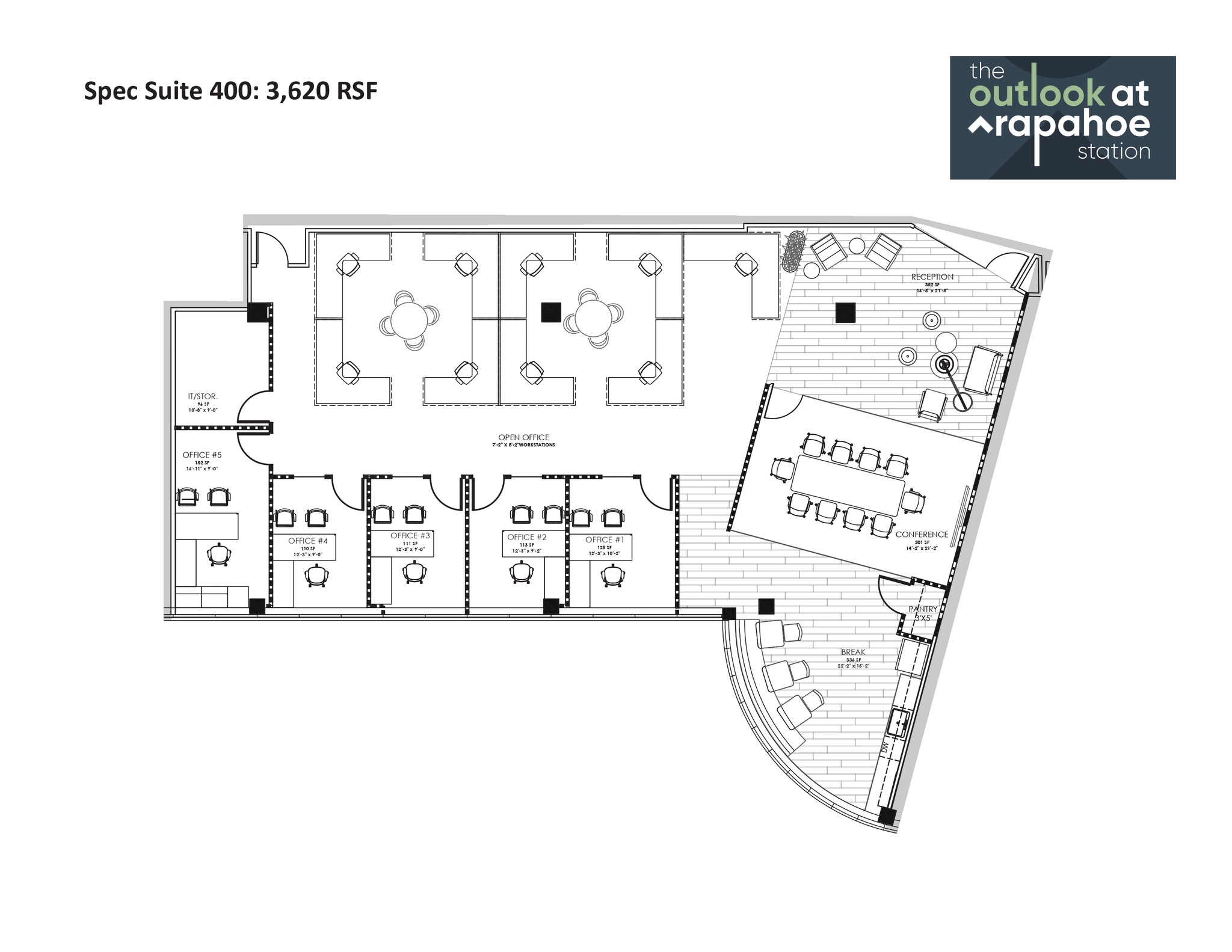 6455 S Yosemite St, Greenwood Village, CO for lease Floor Plan- Image 1 of 1