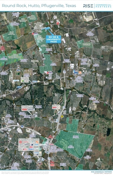 0 University Blvd, Georgetown, TX for sale - Aerial - Image 2 of 4