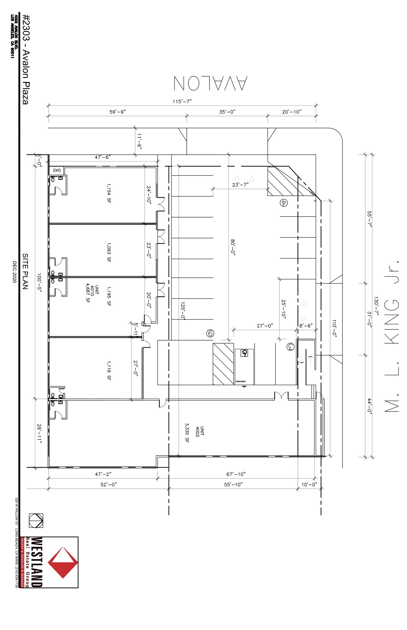 4000 Avalon Blvd, Los Angeles, CA for lease Site Plan- Image 1 of 1