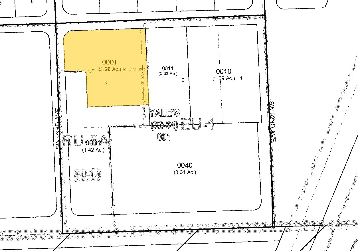 9275 SW 152nd St, Miami, FL for sale Plat Map- Image 1 of 1