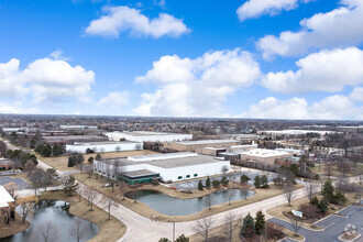 605 Heathrow Dr, Lincolnshire, IL - aerial  map view