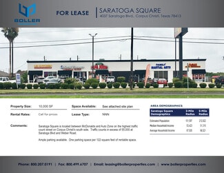 More details for 4037 Saratoga Blvd, Corpus Christi, TX - Retail for Lease