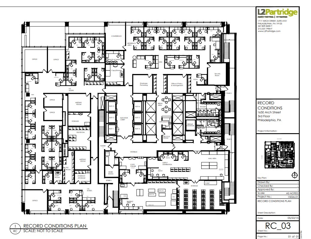 1650 Arch St, Philadelphia, PA for lease Floor Plan- Image 1 of 1